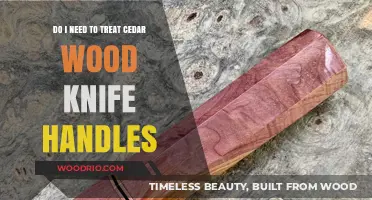 Caring for Cedar Wood Knife Handles: Essential Tips and Tricks