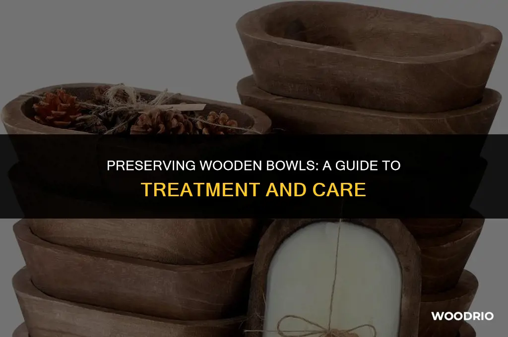 do i need to treat wooden bowls