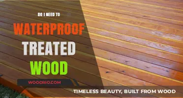 Protecting Your Wood: The Waterproofing Dilemma for Treated Lumber