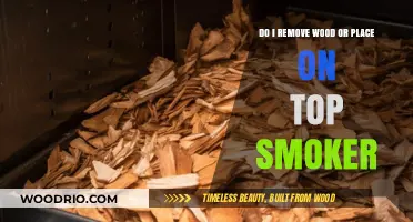 Enhancing Flavor: Wood Chips on Top or Inside Your Smoker?