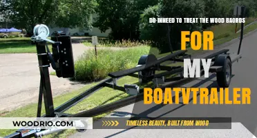 Protect Your Investment: Treating Wood Boards for Boat Trailers