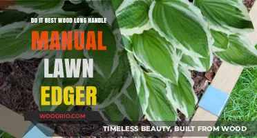 Best Wood Long Handle Manual Lawn Edger: Perfect for Precise Garden Edges