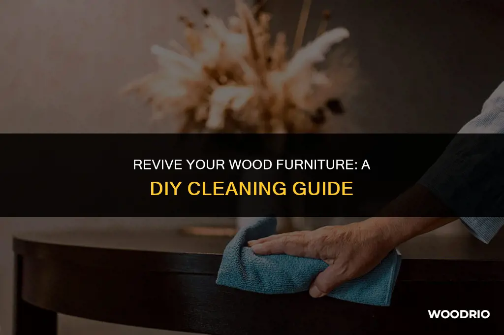 do it yourself clean wood furniture