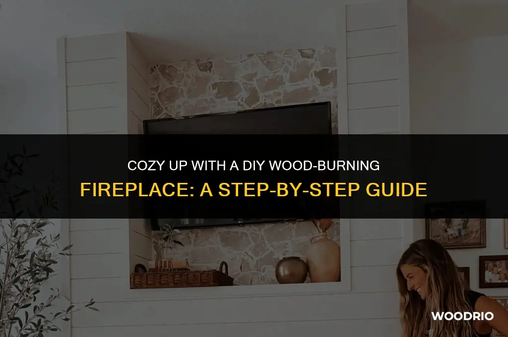 do it yourself wood burning fireplace
