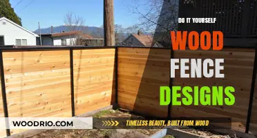 Creative DIY Wood Fence Designs for Your Home Improvement Project