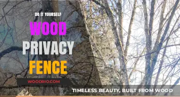 Build Your Own Wood Privacy Fence: DIY Guide for Beginners