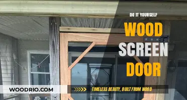 Crafting Your Own Wood Screen Door: A DIY Guide