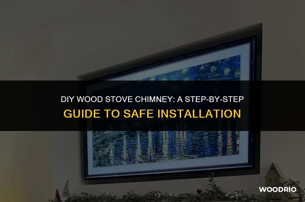 do it yourself wood stove chimney