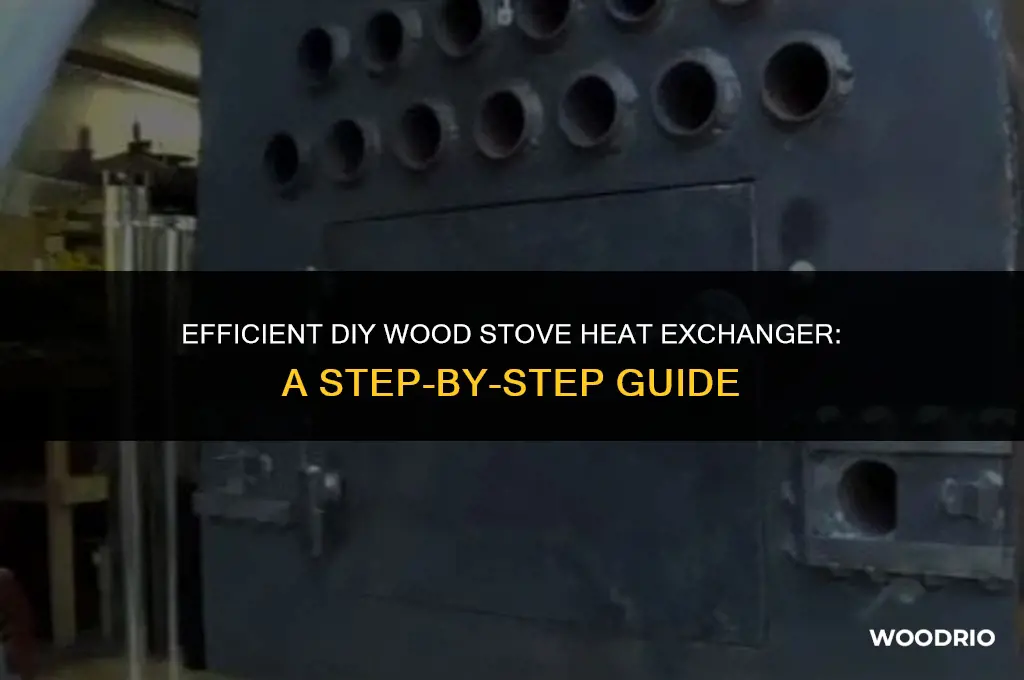 do-it-yourself wood stove heat exchange