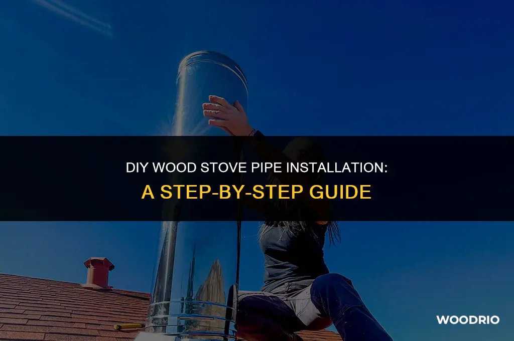 do it yourself wood stove pipe installation