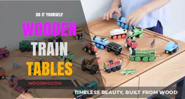 Craft Your Own Wooden Train Table: A DIY Guide