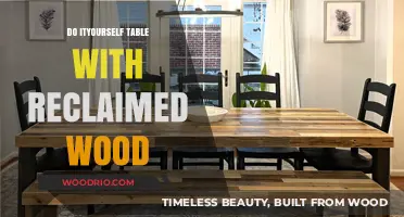 Crafting a Rustic DIY Table with Reclaimed Wood: Step-by-Step Guide