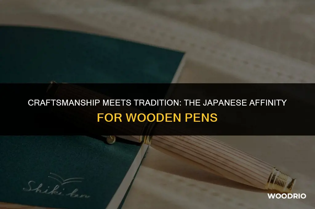 do japanese like wooden pens