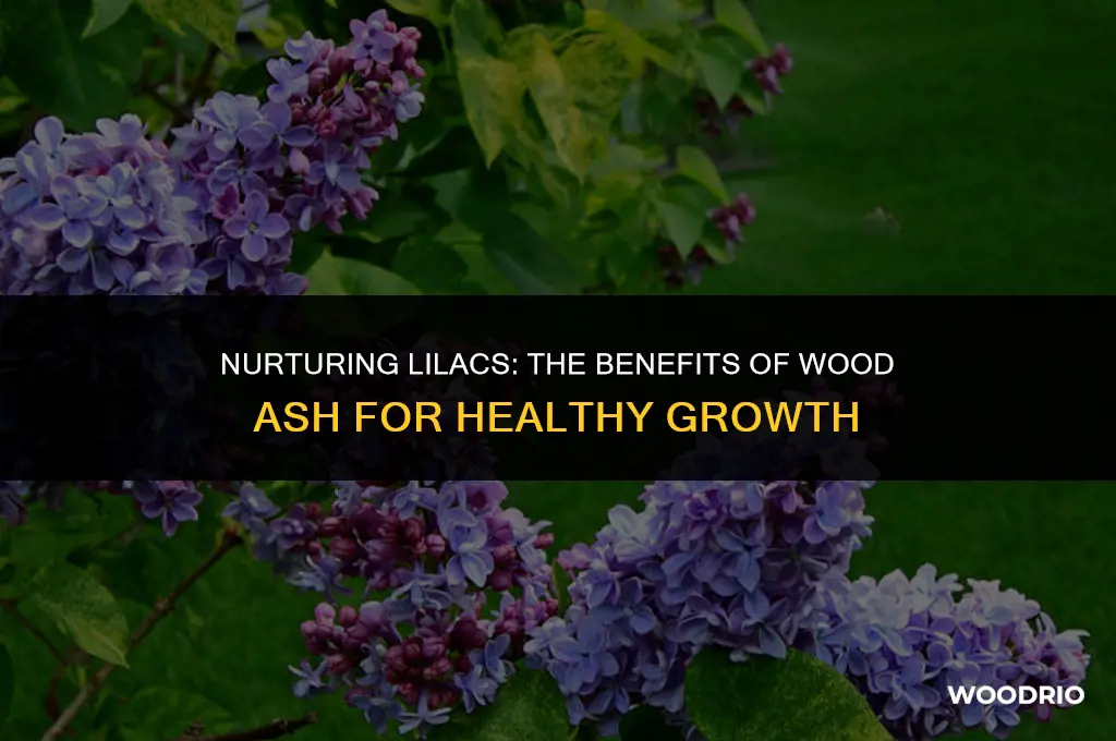 do lilac bushes like wood ash