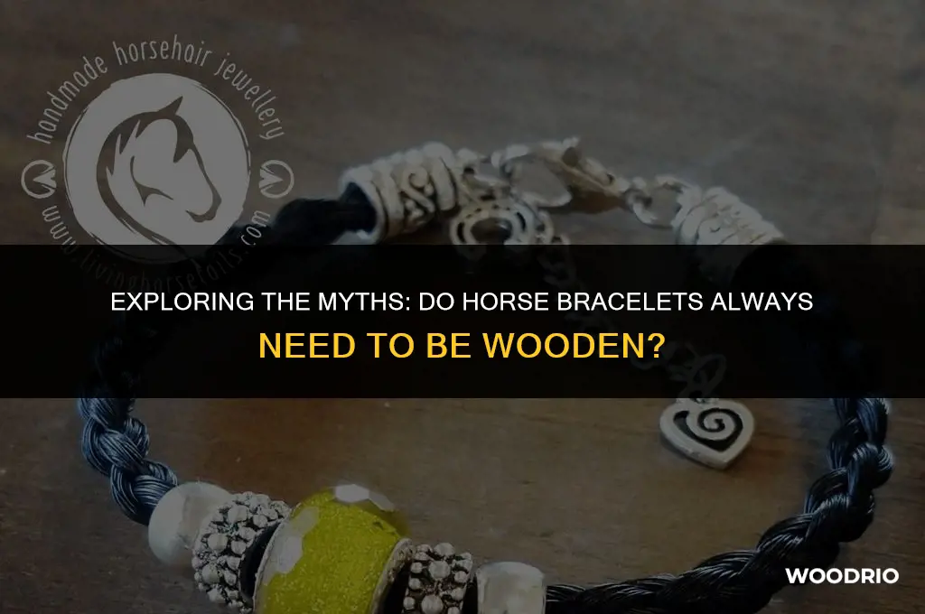 do mals brscelets hsve to be made of wood