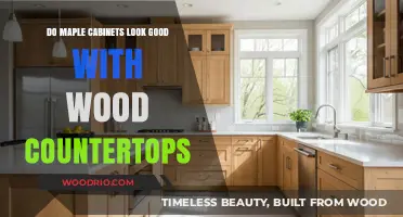 Harmonizing Elegance: Maple Cabinets and Wood Countertops in Perfect Sync