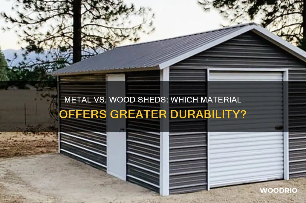 do metal or wood sheds last longer