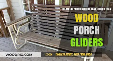 Metal vs. Wood Porch Gliders: Which Lasts Longer Outdoors?
