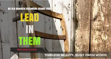 Are Old Wooden Children's Chairs Safe? Lead Concerns Explained