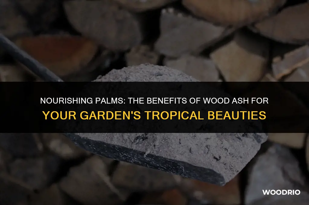 do palm trees like wood ash