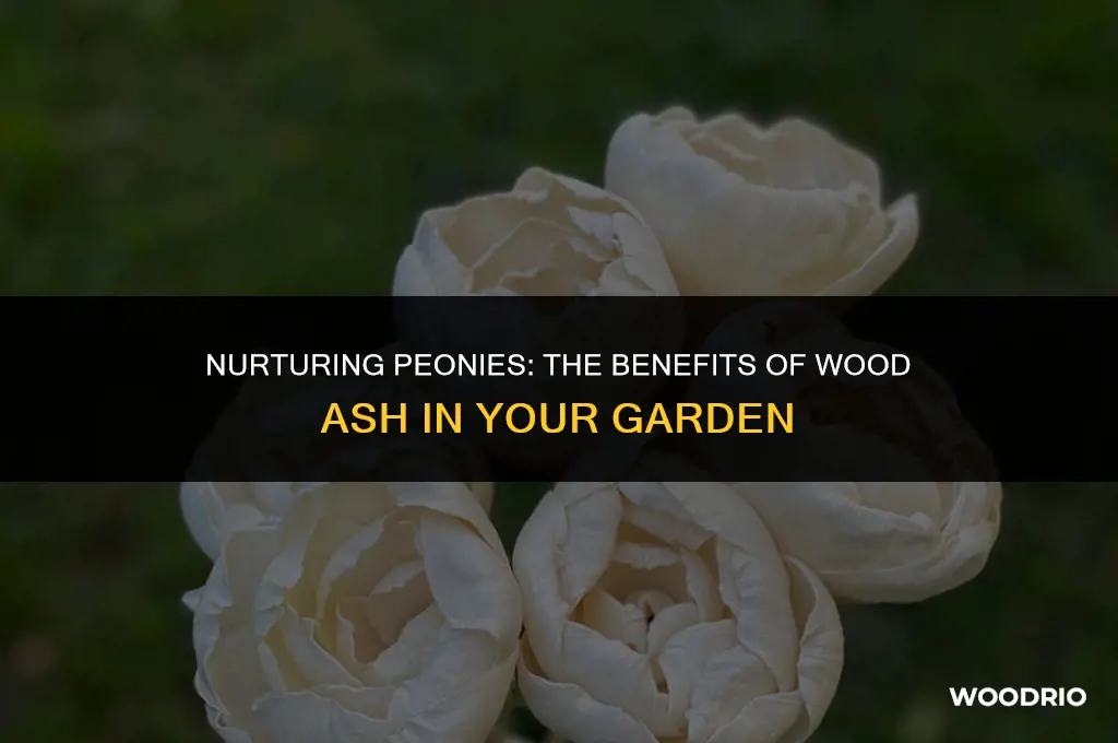 do peonies like wood ash