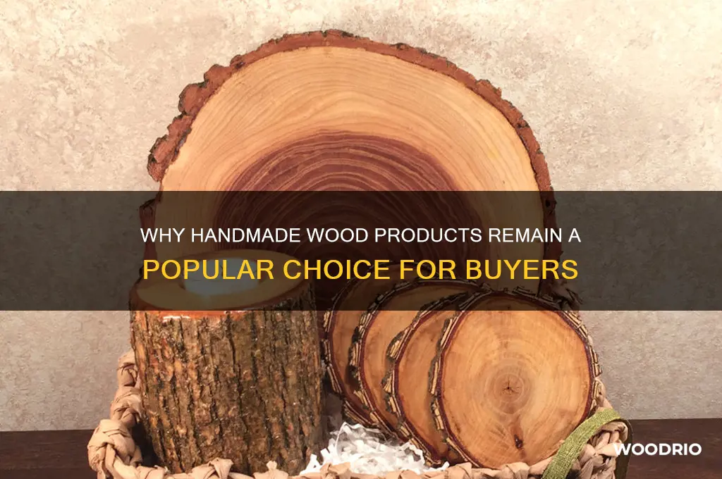 do people buy handmade wood products