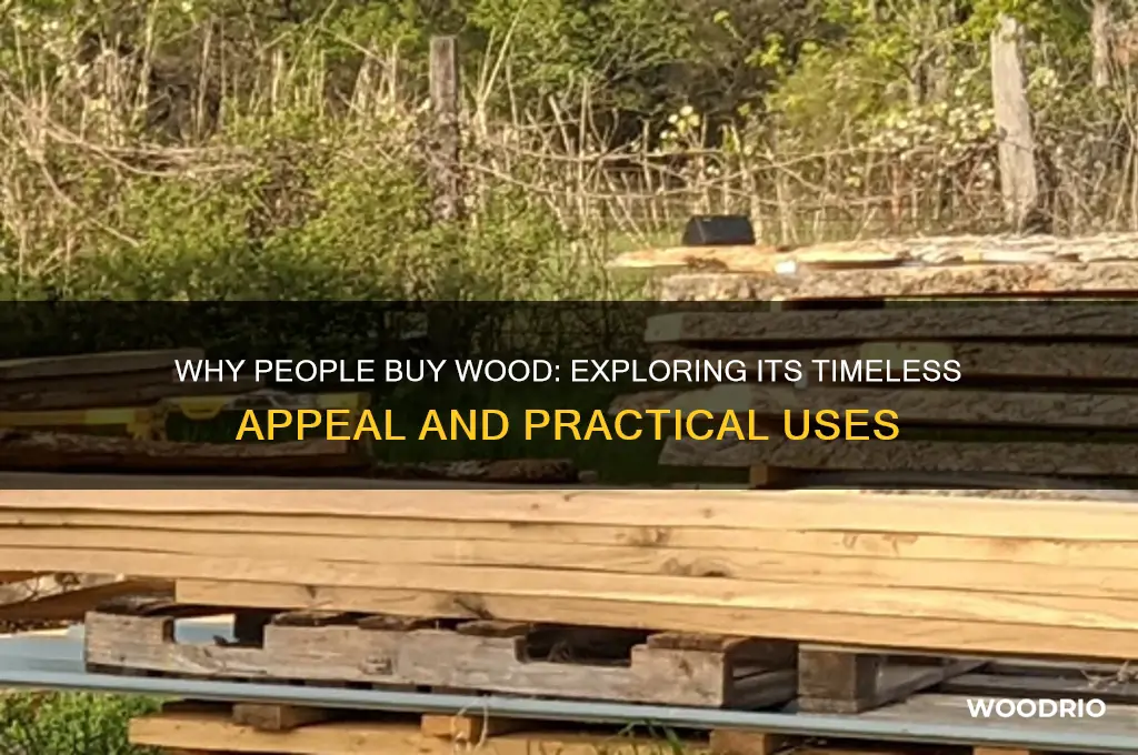 do people buy wood