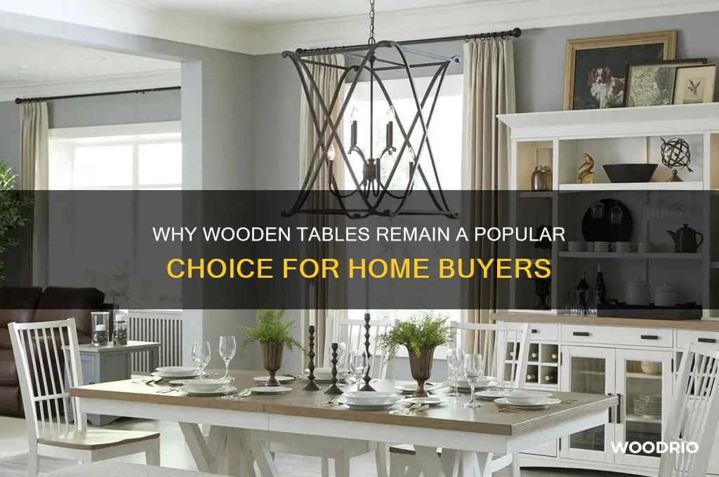 do people like to buy wooden tables