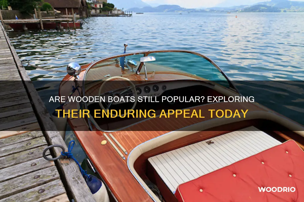 do people still buy wooden boatd
