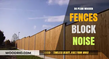 Can Plain Wooden Fences Effectively Reduce Noise Pollution in Your Yard?