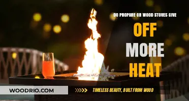 Comparing Heat Output: Propane vs. Wood Stoves - Which Reigns Supreme?