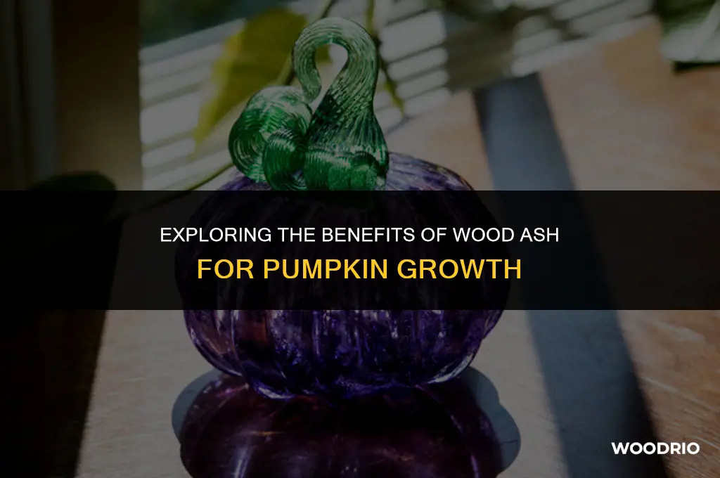 do pumpkins like wood ash