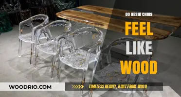 Exploring the Comfort: Do Resin Chairs Mimic the Feel of Wood?