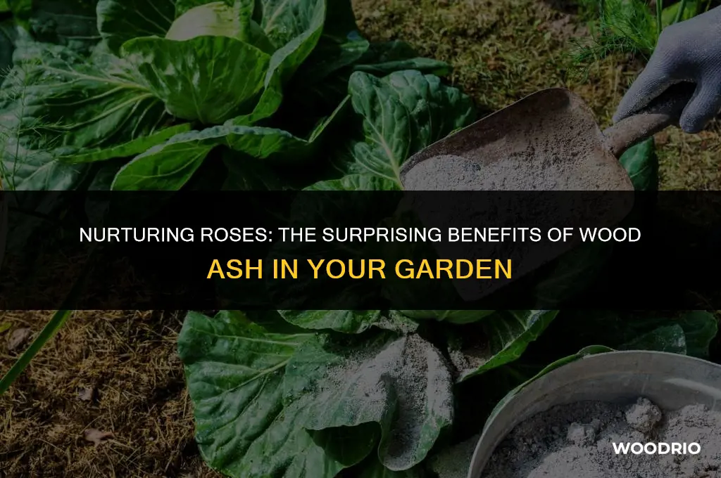 do roses like wood ash