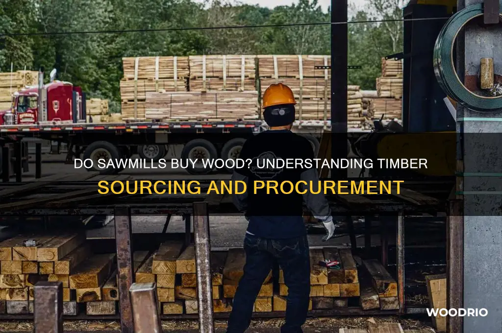 do sawmills buy wood