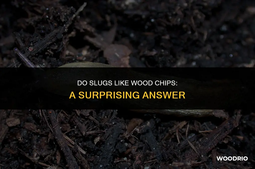 do slugs like wood chips