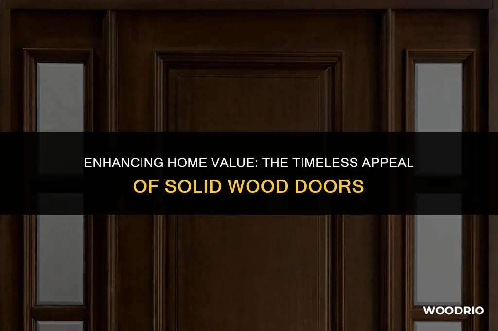 do solid wood doors add value to your home