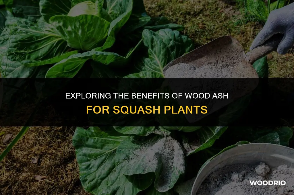 do squash like wood ash