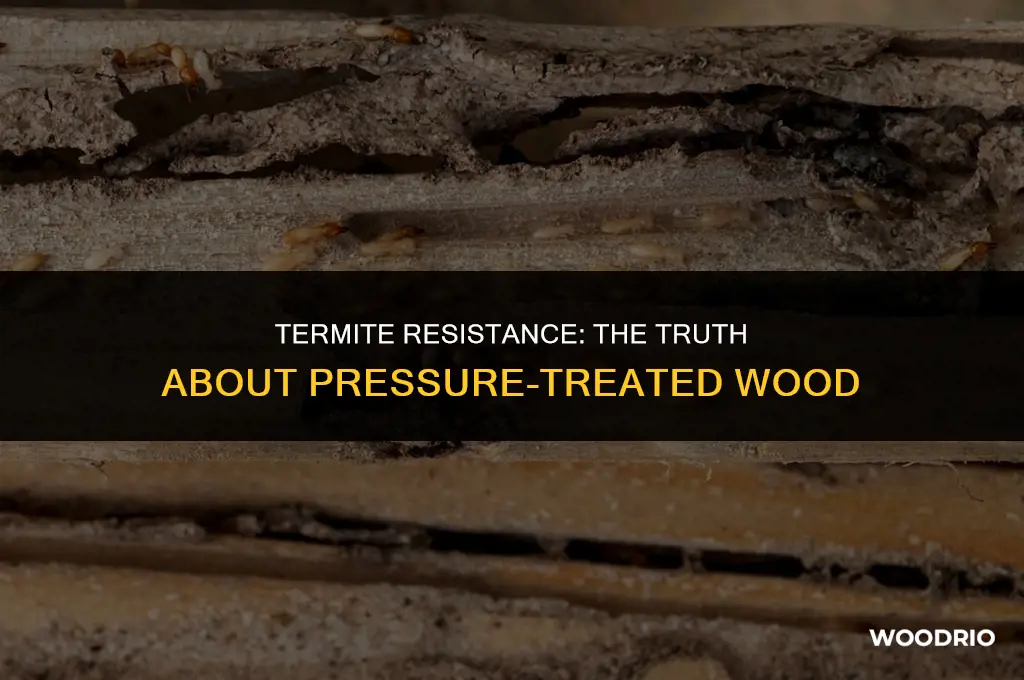 do termites eat pressure treated wood