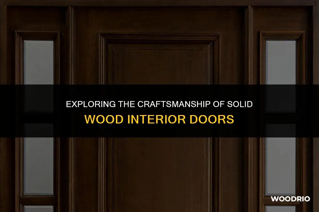 do they make solid wood interior doors