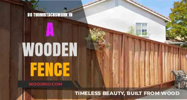 Thumbtacks in Wooden Fences: Effective Solution or Temporary Fix?