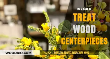 Treating Wood Centerpieces: A Guide to Preservation and Beauty