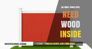 Vinyl Fence Posts: Do They Require Wood Inserts for Stability?