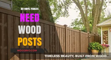 Vinyl Fences and Wood Posts: Are They a Necessary Combination?