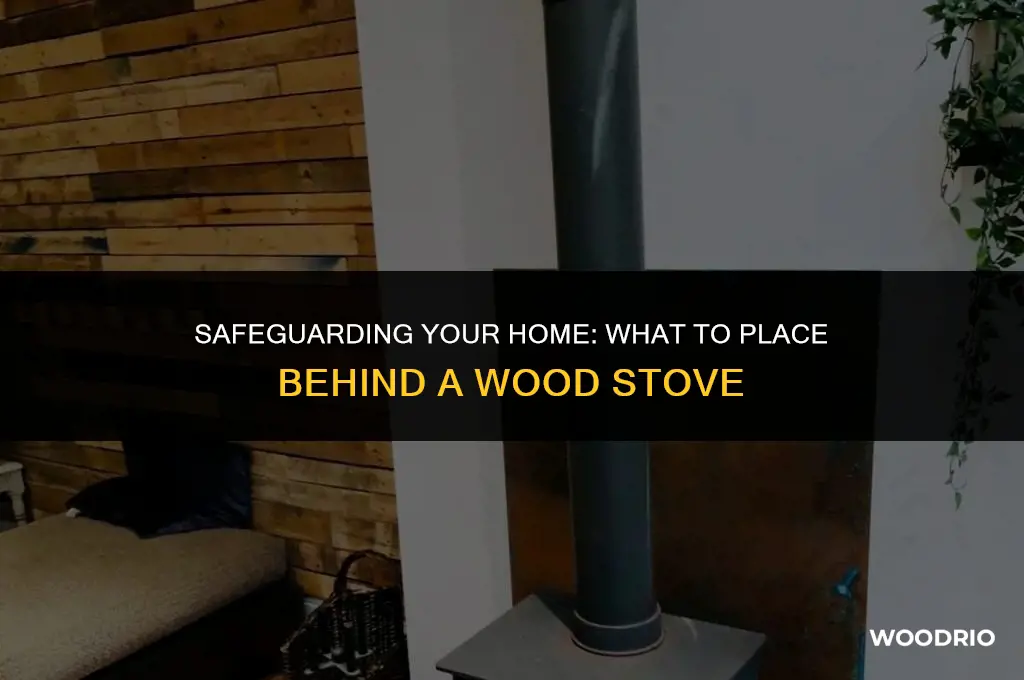 do we need to put something behind our wood stove