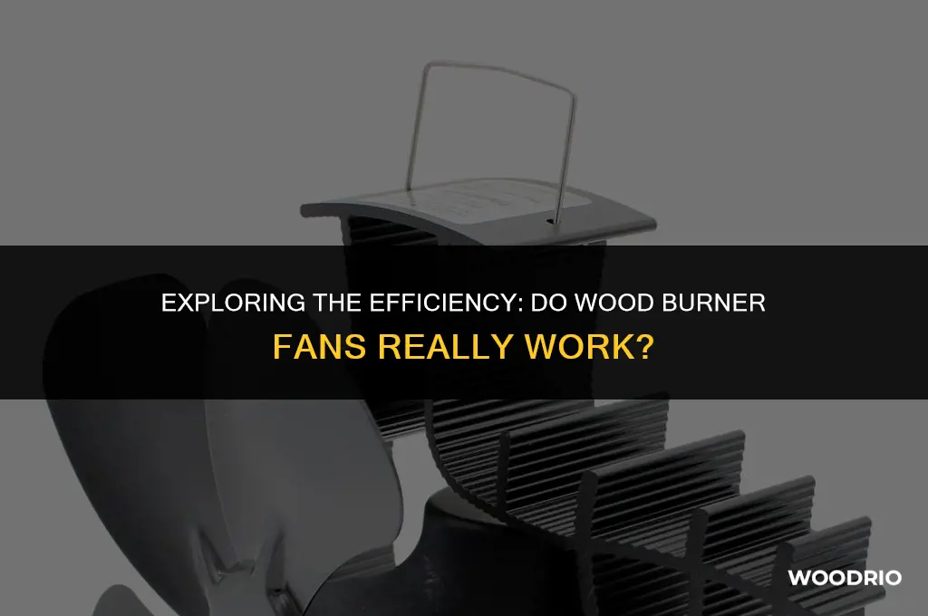 do wood burner fans work