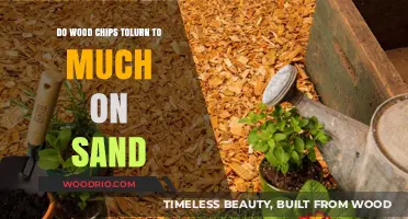 Exploring the Stability of Wood Chips on Sandy Surfaces