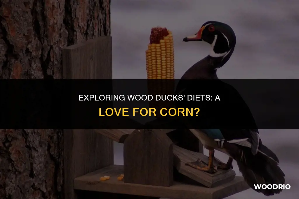 do wood ducks like corn