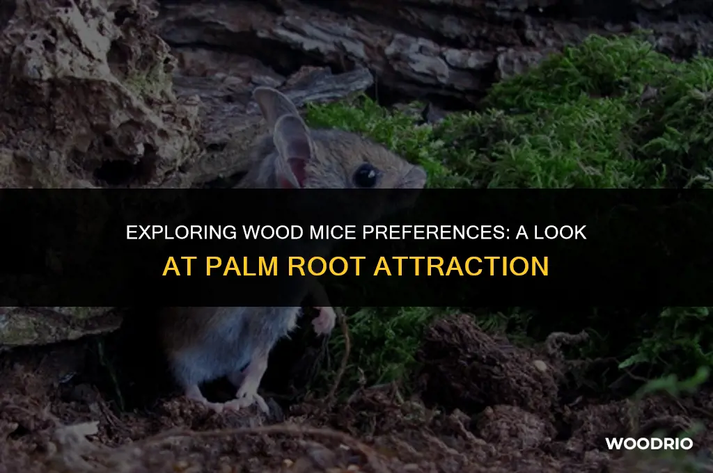 do wood mice like palm root
