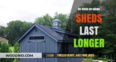 Wood vs. Siding Sheds: Which Material Offers Greater Durability?